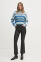 Брюки Pepe Jeans FLARE HW PL204733XM5 чёрный AW24