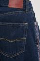 Pepe Jeans jeansy WIDE LEG JEANS MW CRAFT PL204839 granatowy