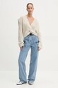 Джинсы IRO WP23ZAIG голубой AW24