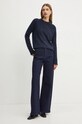 Twinset jeansi 242AP2361 bleumarin AW24