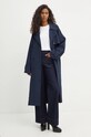 Τζιν παντελόνι Victoria Beckham 1424DJE005218G σκούρο μπλε AW24