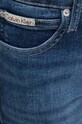 Rifle Calvin Klein Jeans tmavomodrá J20J224915