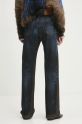 Джинсы Y/Project YP TROMPE L'OEIL JEANS тёмно-синий 207PA019