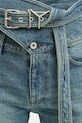 Y/Project jeans WRAP BELT JEANS albastru 107PA006