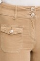 Morgan pantaloni de catifea cord POLENO maro POLENO