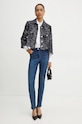 Morgan jeansi PELO PELO albastru AW24