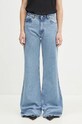 Abbigliamento Coperni jeans Wide Leg Denim Pants COPP95F2008 blu