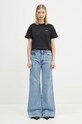 Coperni jeans Wide Leg Denim Pants COPP95F2008 blu