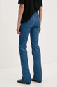 Îmbrăcăminte ZADIG&VOLTAIRE pantaloni de piele RWPA00066 albastru