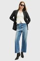 AllSaints jeansy BLAKE FRAY Planet friendly niebieski W009EB