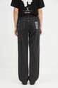 Odzież KSUBI jeansy Relax Jean Noir WPF24DJ034 czarny