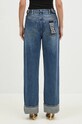 Odzież KSUBI jeansy Low Rider Cuffed Aged WFA24DJ006 niebieski