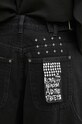KSUBI jeans Low Rider Carpenter negru WFA24DJ010