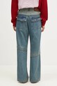Ρούχα Τζιν παντελόνι Andersson Bell Layered Wide-Leg Jeans apa740m μπλε