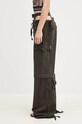 Džíny Ottolinger Baggy Cargo Pants 1060801521 hnědá AW24