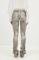 Ρούχα Τζιν παντελόνι Ottolinger Raw-Edge Drape Denim Pants 1170804921 μπεζ