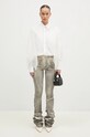 Τζιν παντελόνι Ottolinger Raw-Edge Drape Denim Pants 1170804921 μπεζ