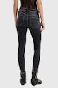AllSaints jeansy bawełniane MILLER PUSHUP JEAN W052EB czarny