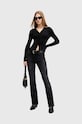 AllSaints blugi din bumbac HALDAN SLIM BOOTCUT W061EB