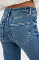 Bavlněné džíny AllSaints DAX ASYM HEM JEAN modrá W070EA