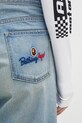 A Bathing Ape jeansi Stone Washed Denim albastru 1K80250002