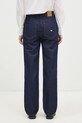 Дрехи Дънки Maison Kitsuné Straight Denim NW01113WW0081 тъмносин
