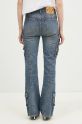 Ρούχα Τζιν παντελόνι Fiorucci Multipocket Flared Jeans U01FMDJE083DN01DN02 σκούρο μπλε