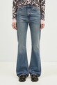 Fiorucci jeansy Flared Low Rise Jeans low granatowy U01FPDJE083DN01DN02