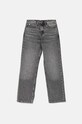 Dětské rifle Calvin Klein Jeans HR WIDE LEG WSH džíny šedá IG0IG02600.9BYH.