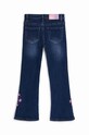 Девочка Детские джинсы Desigual 24WGDD03 тёмно-синий