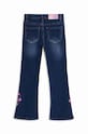 Dziewczynka Desigual jeansy dziecięce 24WGDD03 granatowy