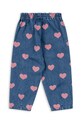 Девочка Детские джинсы Konges Sløjd MAGOT FRILL PANTS GOTS KS101584 голубой