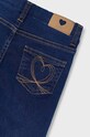 Dziewczynka Mayoral jeansy dziecięce jeans basic 577.6D.Mini.9BYH granatowy