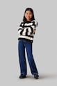 Дитячі джинси Calvin Klein Jeans BOOTCUT AUTH CITY IG0IG02603.9BYH. блакитний