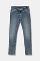 Детские джинсы Calvin Klein Jeans MR SKINNY MID Planet friendly голубой IG0IG02605.9BYH.