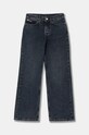 Дитячі джинси Calvin Klein Jeans HR WIDE IG0IG02607.9BYH. чорний AW24