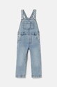 United Colors of Benetton salopete din denim pentru copii Planet friendly albastru 4R76CT00Y.G.Seasonal