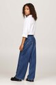 Tommy Hilfiger jeansy dziecięce MABEL PLEATS KG0KG08144.9BYH. granatowy
