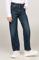 Dziewczynka Tommy Hilfiger jeansy dziecięce GIRLFRIEND KG0KG08148.9BYH. granatowy
