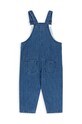 Konges Sløjd ogrodniczki bawełniane dziecięce MAGOT OVERALLS GOTS KS101590 niebieski AW24