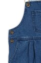 Konges Sløjd ogrodniczki bawełniane dziecięce MAGOT OVERALLS GOTS niebieski KS101590
