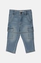Detské rifle Levi's REGULAR TAPER CARGO PANT s reguláciou modrá 6EL330