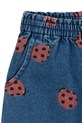 Džíny Konges Sløjd MAGOT LADYBUG FRILL PANTS GOTS modrá KS102216