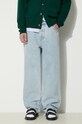 Джинсы Drôle de Monsieur Le Jean Délavé голубой PERM.BP164.CO123.LBE