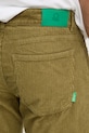 United Colors of Benetton pantaloni de catifea cord verde 4FYHU7B88