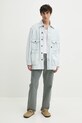 Bavlněné kalhoty Levi's 55849 námořnická modř SS25