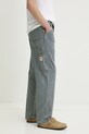 Bavlněné kalhoty Levi's námořnická modř 55849