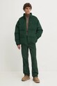 Levi's spodnie bawełniane 55849 zielony SS25