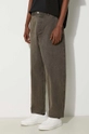 Дънки Kenzo Tapered Workwear Pant кафяв FE65PA3659GK.92