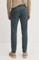 Îmbrăcăminte Sisley pantaloni 4QUXSF02X turcoaz